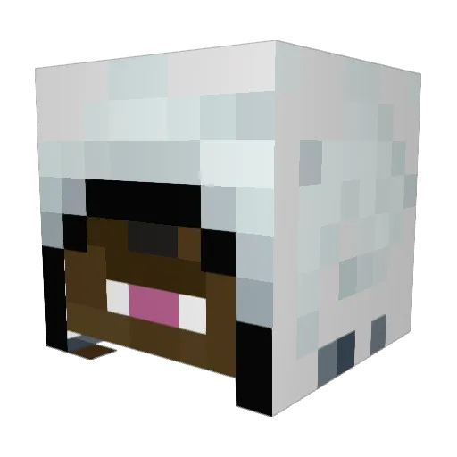 reasemay Minecraft avatar head, 3D render