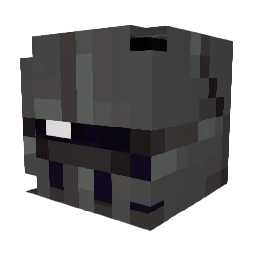 reb0rnn Minecraft avatar head, 3D render