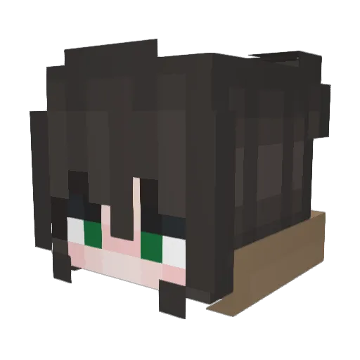 Minecraft-Avatar von recharged_77: Kopf als 3D-Render