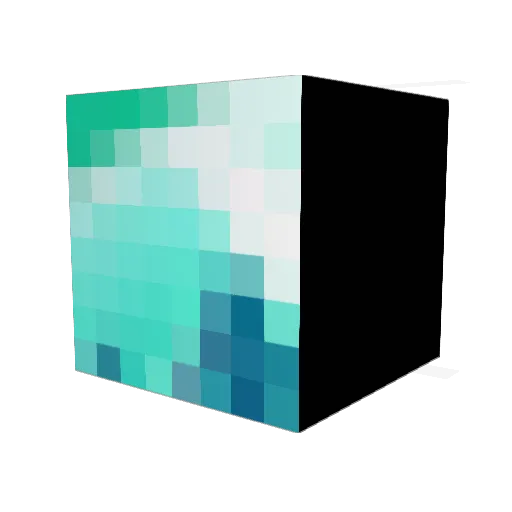 reclae Minecraft avatar head, 3D render