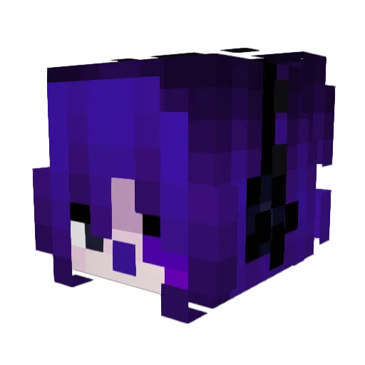recon_expertYT Minecraft avatar head, 3D render