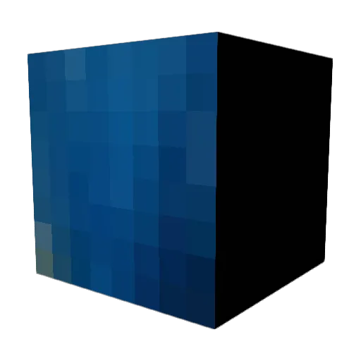 redRNR Minecraft avatar head, 3D render