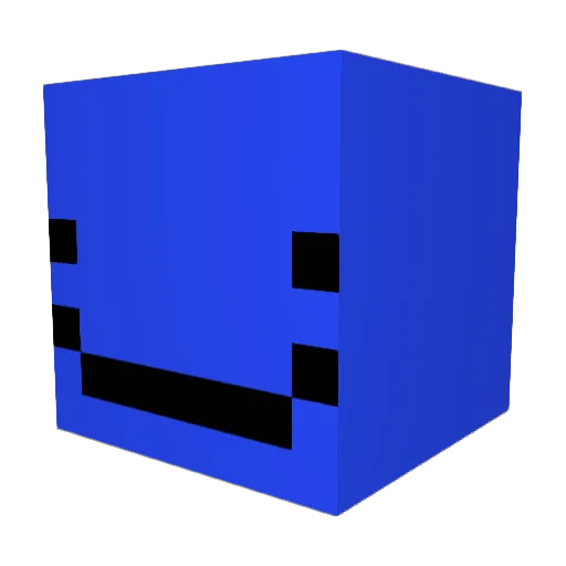 red_dog_77 Minecraft avatar head, 3D render