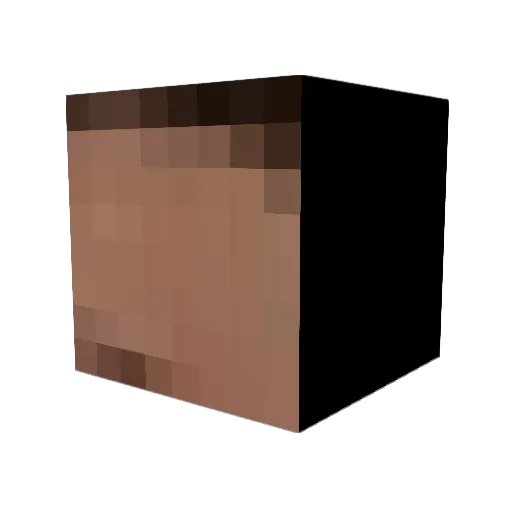 red_gardna Minecraft avatar head, 3D render