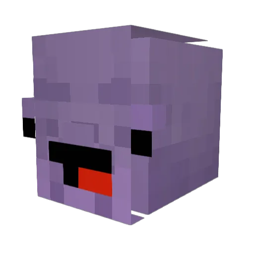 redants33 Minecraft avatar head, 3D render