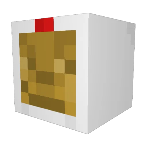 redbaron11 Minecraft avatar head, 3D render