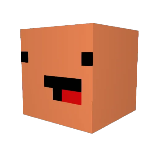 redbirddan9 Minecraft avatar head, 3D render