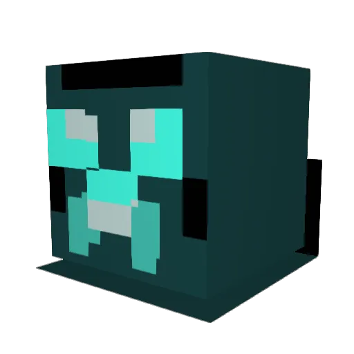 redboi12 Minecraft avatar head, 3D render