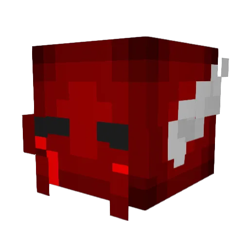 reddeath1146 Minecraft avatar head, 3D render