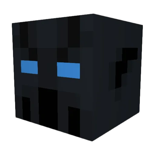 reddragon55 Minecraft avatar head, 3D render