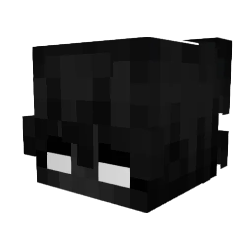 rederik Minecraft avatar head, 3D render