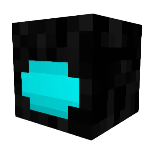 redeyexx Minecraft avatar head, 3D render