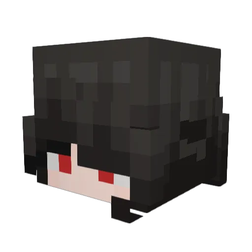redfang136 Minecraft avatar head, 3D render