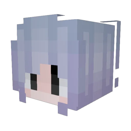 redfleurdelyss Minecraft avatar head, 3D render