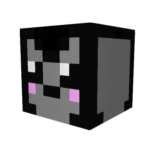 redflower21 Minecraft avatar head, 3D render