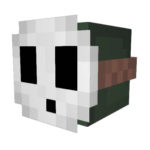 redgoose48 Minecraft avatar head, 3D render