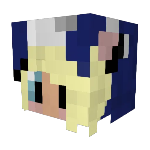 redh0tchilipeppr Minecraft avatar head, 3D render