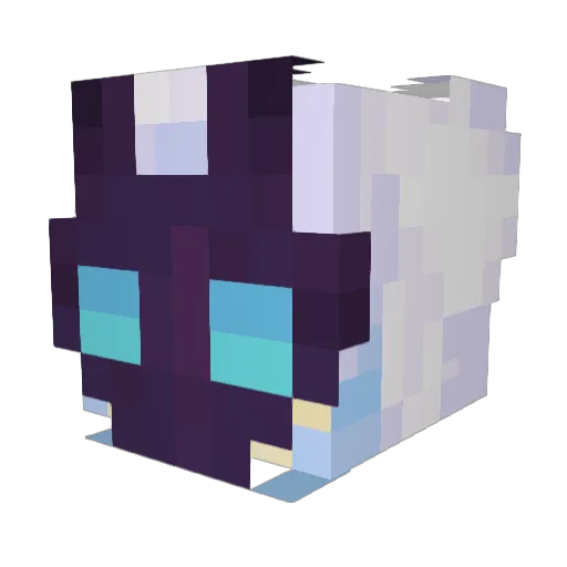 redhead03 Minecraft avatar head, 3D render