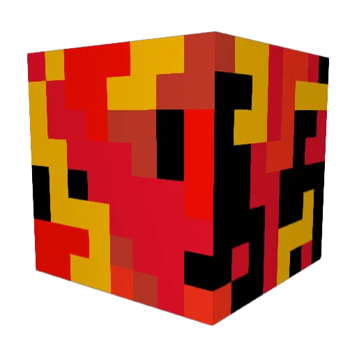 redjake1238 Minecraft avatar head, 3D render