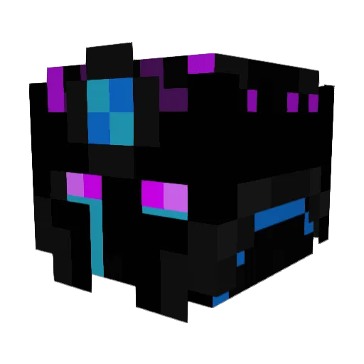 redkingraj Minecraft avatar head, 3D render