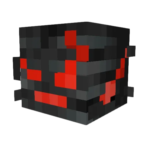 redlazer1307 Minecraft avatar head, 3D render