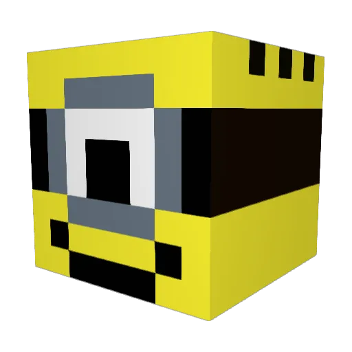 redreggie Minecraft avatar head, 3D render