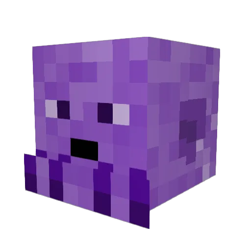 redrosas Minecraft avatar head, 3D render