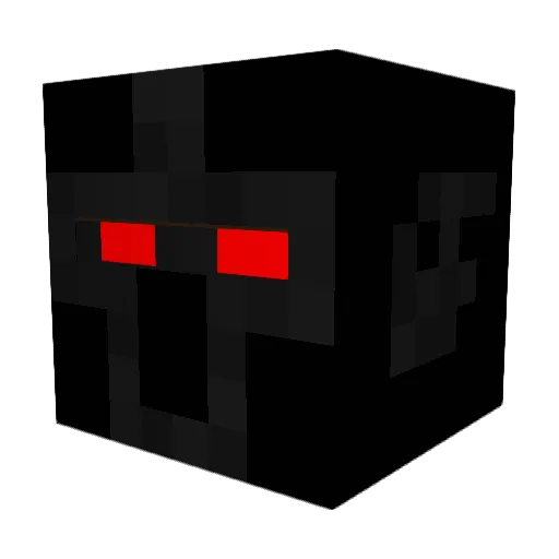 redseasharks Minecraft avatar head, 3D render