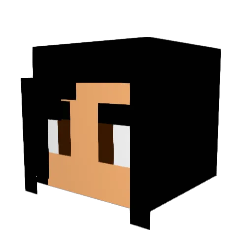 redsky07 Minecraft avatar head, 3D render