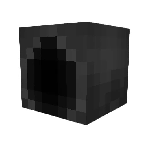 redvana Minecraft avatar head, 3D render
