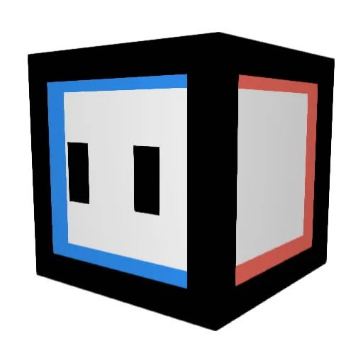 redwine_jp Minecraft avatar head, 3D render
