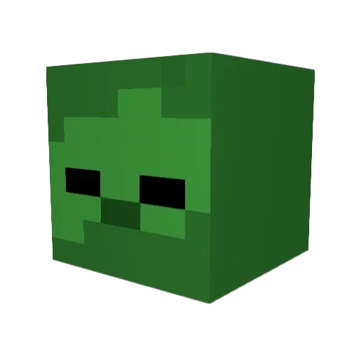 redzonexD Minecraft avatar head, 3D render