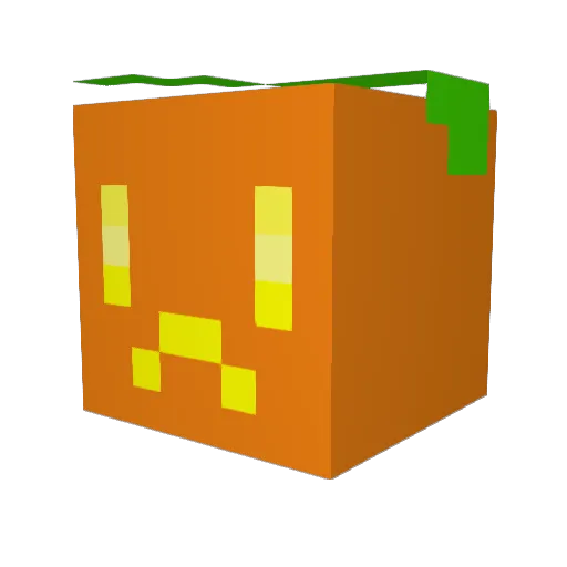 reecearts Minecraft avatar head, 3D render