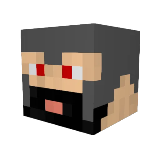 reecejewson Minecraft avatar head, 3D render