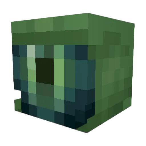 reeokok Minecraft avatar head, 3D render