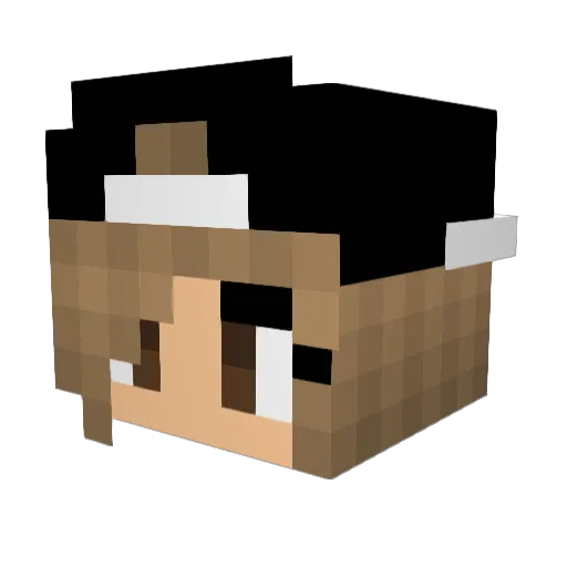 reese0310 Minecraft avatar head, 3D render