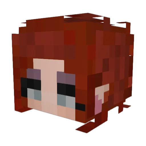 reesespieces27 Minecraft avatar head, 3D render