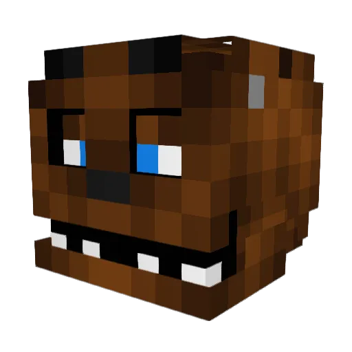 reflectiontash9 Minecraft avatar head, 3D render