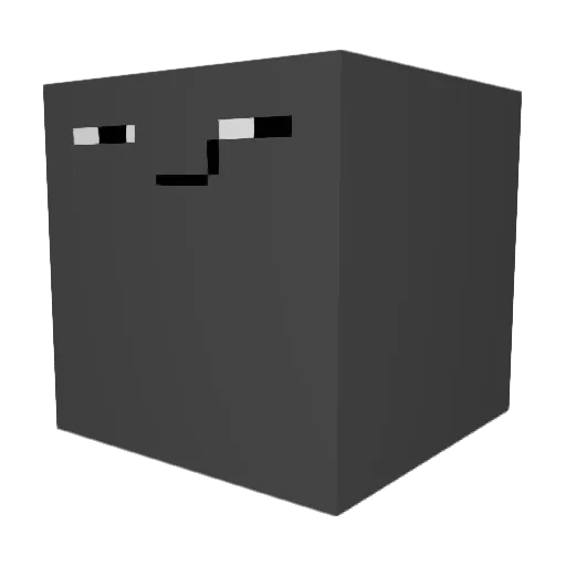 reflex7824 Minecraft avatar head, 3D render