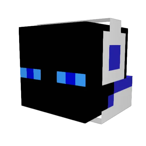reg0ner Minecraft avatar head, 3D render