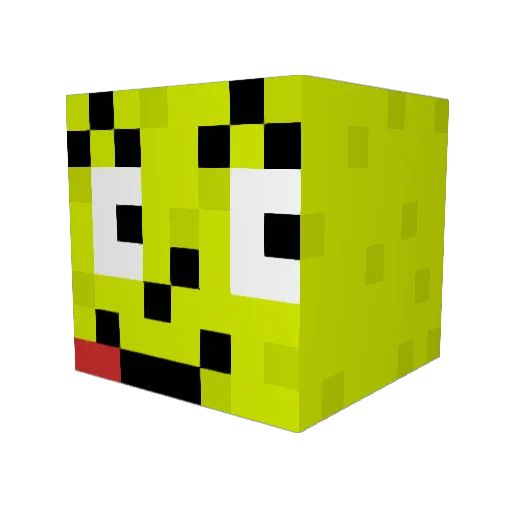 rega730 Minecraft avatar head, 3D render