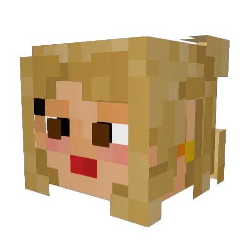 reggern69 Minecraft avatar head, 3D render