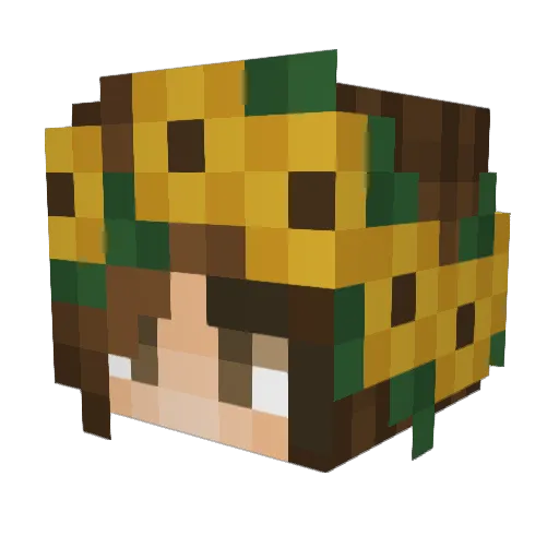 reginabxr Minecraft avatar head, 3D render