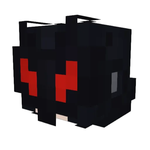 regrators Minecraft avatar head, 3D render
