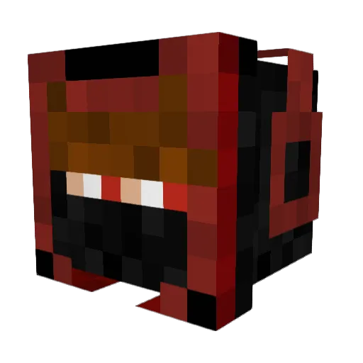 regularperson542 Minecraft avatar head, 3D render