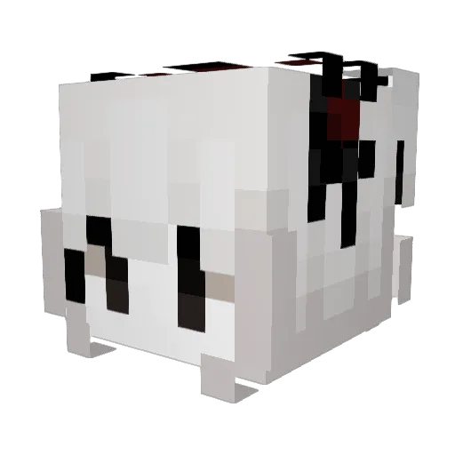 regulusblack1 Minecraft avatar head, 3D render