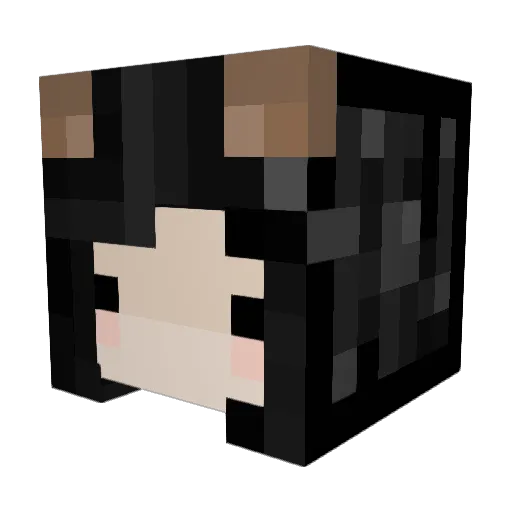 rehkopf Minecraft avatar head, 3D render