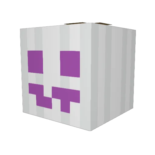 rehpez Minecraft avatar head, 3D render