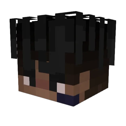 reichh Minecraft avatar head, 3D render
