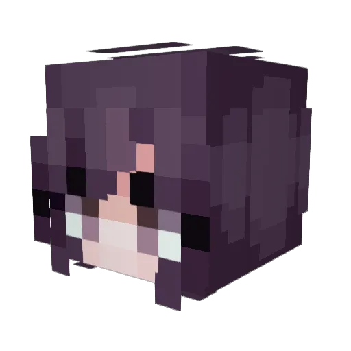 reifire Minecraft avatar head, 3D render